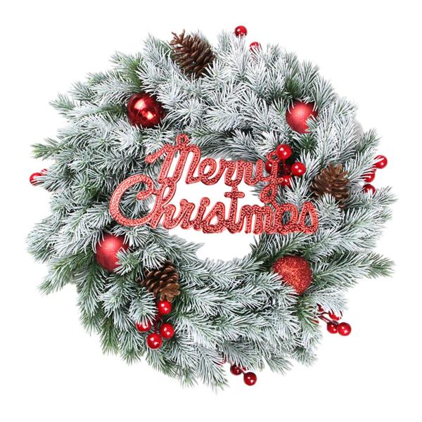 クリスマスリース（造花、アートフラワー） | 花、ガーデニング の