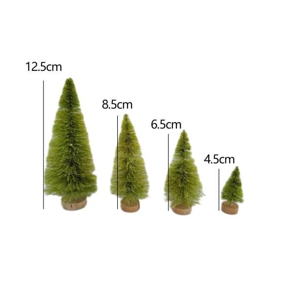 8x 人工クリスマスツリー ミニ クリスマス装飾 結婚式用 クリスマスグリーン