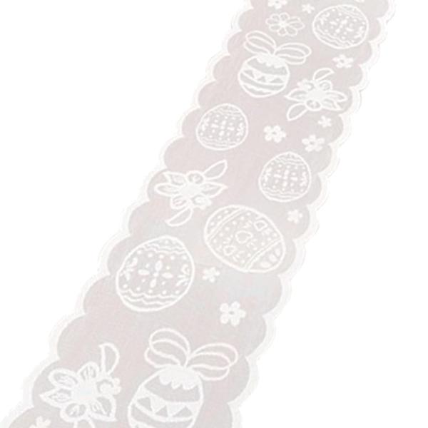 イースターテーブルランナー ドレッサースカーフ パーティー用品 屋内 屋外 キッチン ピンク