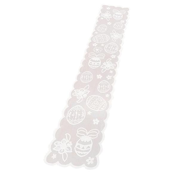 イースターテーブルランナー ドレッサースカーフ パーティー用品 屋内 屋外 キッチン ピンク