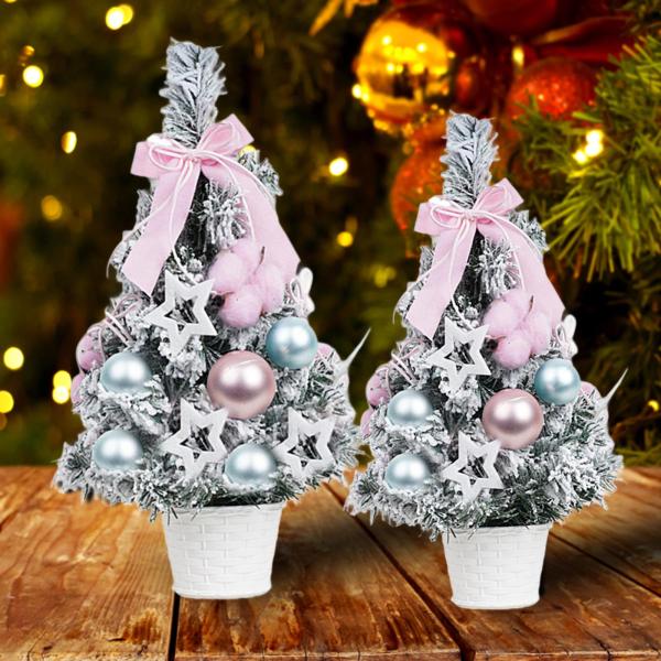 クリスマスツリー オーナメント テーブル クリスマス ギフト ホリデー ベッドルーム ラウンジルーム 26cmx18cmx15cm