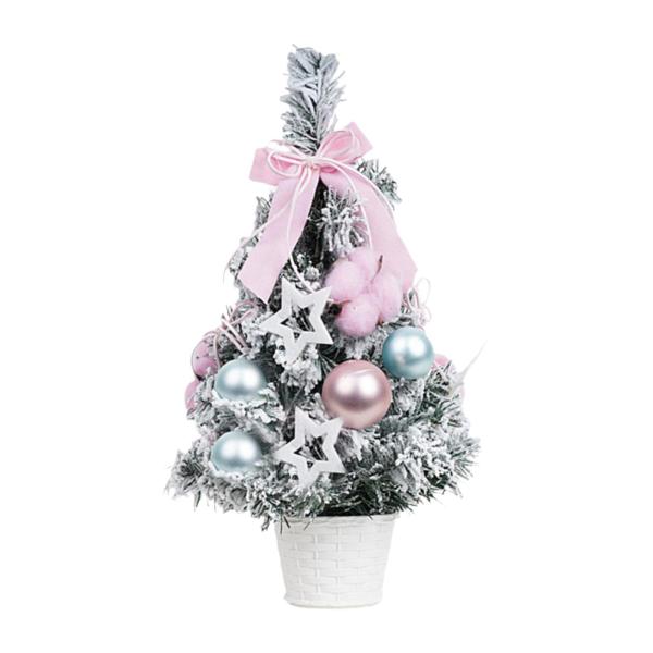 クリスマスツリー オーナメント テーブル クリスマス ギフト ホリデー ベッドルーム ラウンジルーム 26cmx18cmx15cm