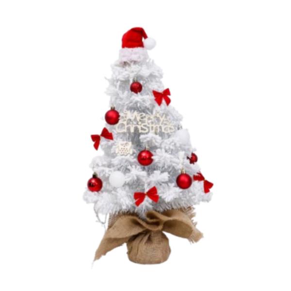 卓上クリスマスツリー 小型クリスマスツリー DIY クリスマスデコレーション 屋内パーティー用 60 cm