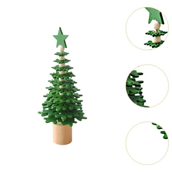 卓上クリスマスツリーギフト 冬用ツリーオーナメント ホリデー オフィス 結婚式 グリーン