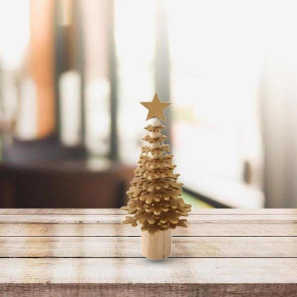卓上クリスマスツリーギフト 冬用ツリーオーナメント ホリデー オフィス ウェディング ゴールド