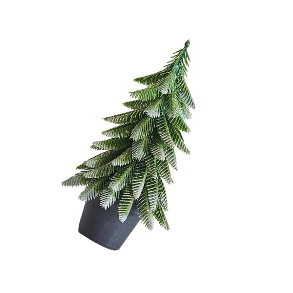ミニクリスマスツリーアクセサリーオーナメント お祝いの写真撮影用小道具 センターピース 22 cm