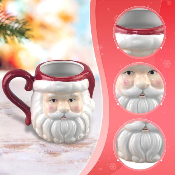 セラミッククリスマスコーヒーマグ軽量ティーカップ新築祝いホームパーティースタイルB