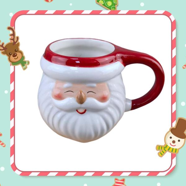 セラミッククリスマスコーヒーマグ軽量ティーカップ新築祝いホームパーティースタイルD