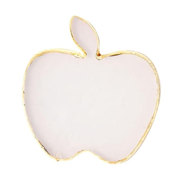 Geode樹脂ネイルアートパレットネ色ネイルアートの絵画ゲルパレットマニキュアツール化粧品メイクアップアーティスト描画パレットトレイ - 白