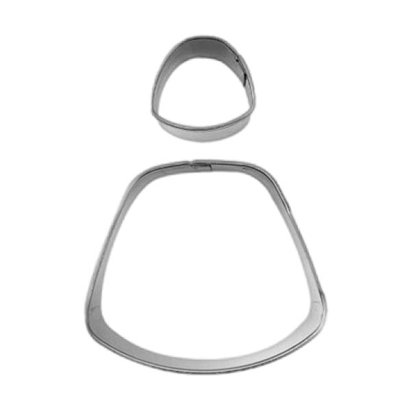 クッキーケーキデザイナーのための18個のイヤリングカッティングモールドベーキングモールドDIY