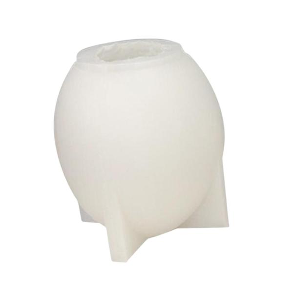 フラワーボールキャンドル シリコンモールド レジンキャスト DIY キャンドル作り 石膏 110mmx128mm