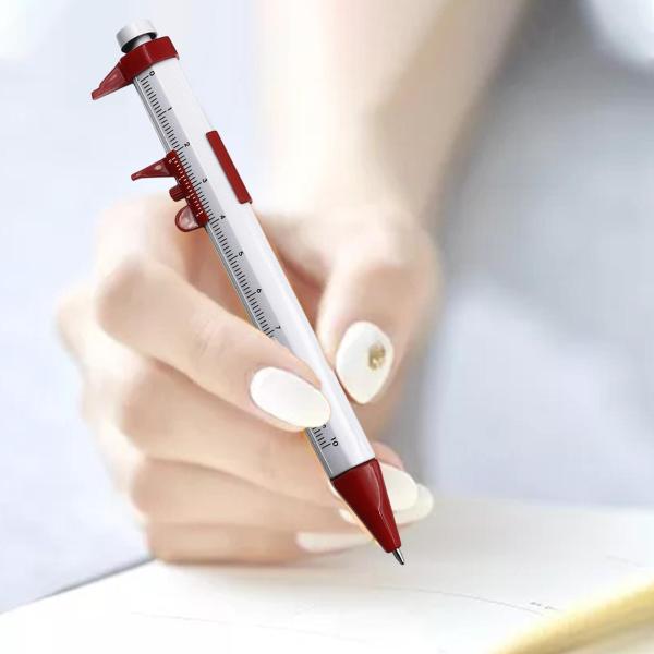 ノギス ブルー リフィル 1mm ボールペン 筆記用 ペン ギフト 工具 B