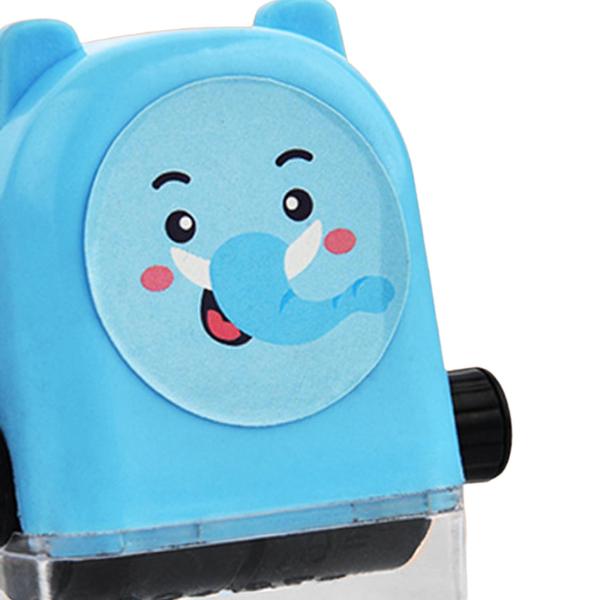 ナンバーローリングスタンプ 学習数学スタンプ 学校教師用 就学前 ブルー追加