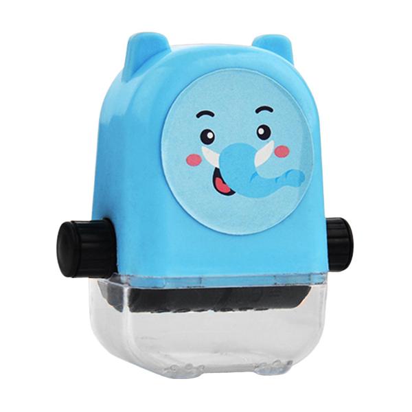 ナンバーローリングスタンプ 学習数学スタンプ 学校教師用 就学前 ブルー追加