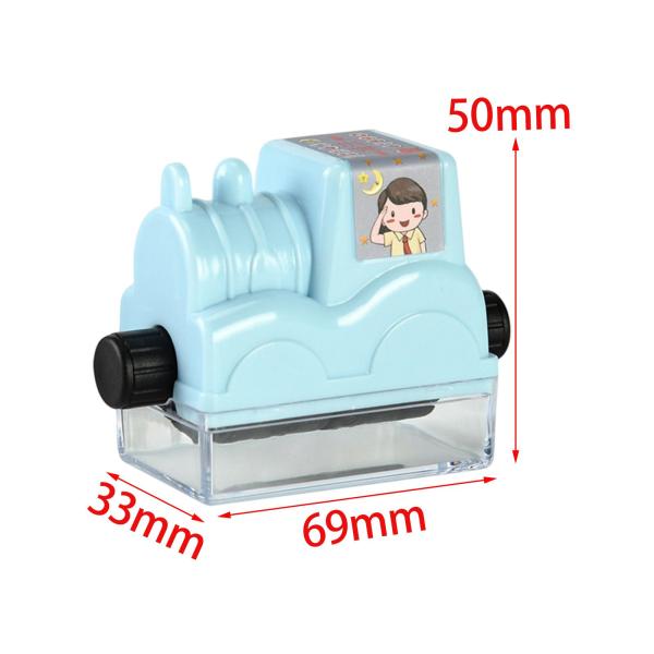 スマート算数ローラースタンプ 1-100 教室用品 小学生 キッズ ブルー 追加