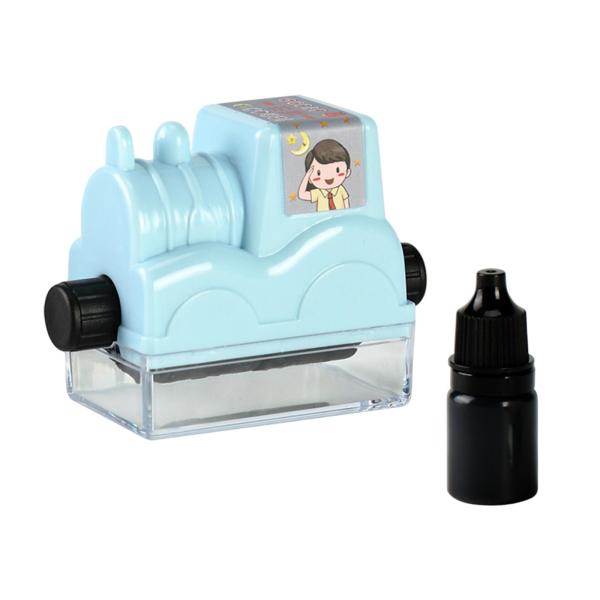 スマート算数ローラースタンプ 1-100 教室用品 小学生 キッズ ブルー 追加