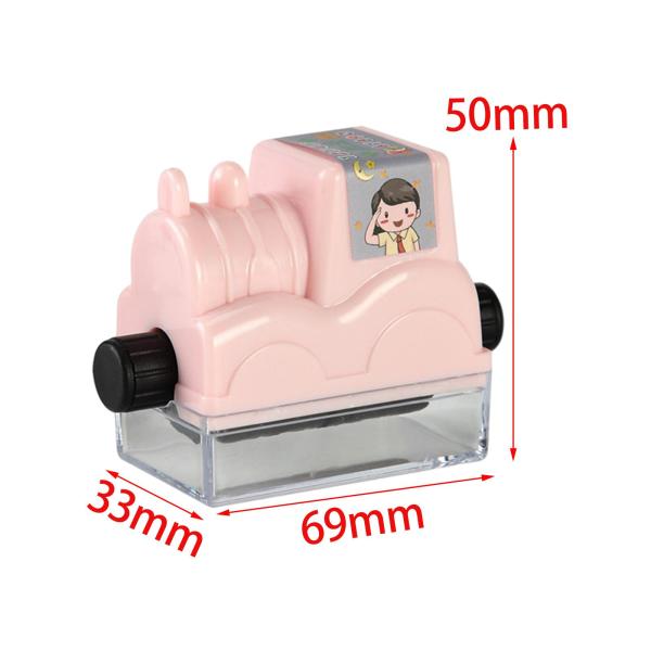 スマート算数ローラースタンプ 1-100 教室用品 小学生 キッズ ピンク 部門