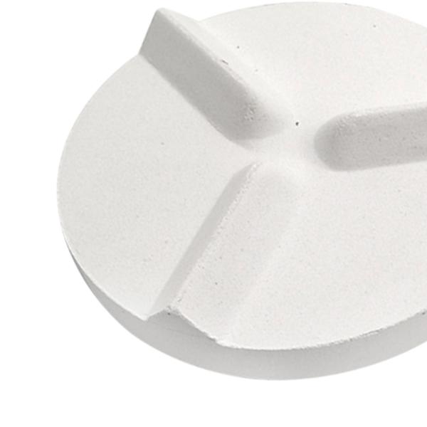 セラミックサポートパッド粘土焼成マット DIY 陶器窯パッドアルミナ陶器マット 6.5 センチメートル