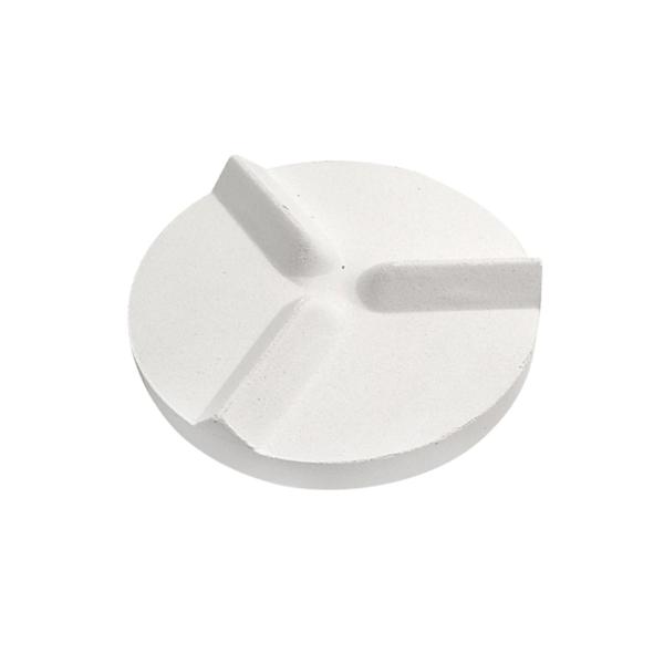 セラミックサポートパッド粘土焼成マット DIY 陶器窯パッドアルミナ陶器マット 6.5 センチメートル