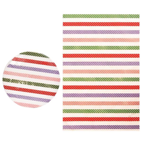 セラミック デカール アップリケ エナメル デカール ウォータースライド デカール 釉下花紙ストライプ