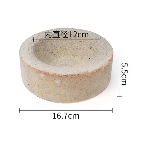 高温サガー 工芸品作成プレート用の便利なセラミックアートツール 16.7cmx5.5cm