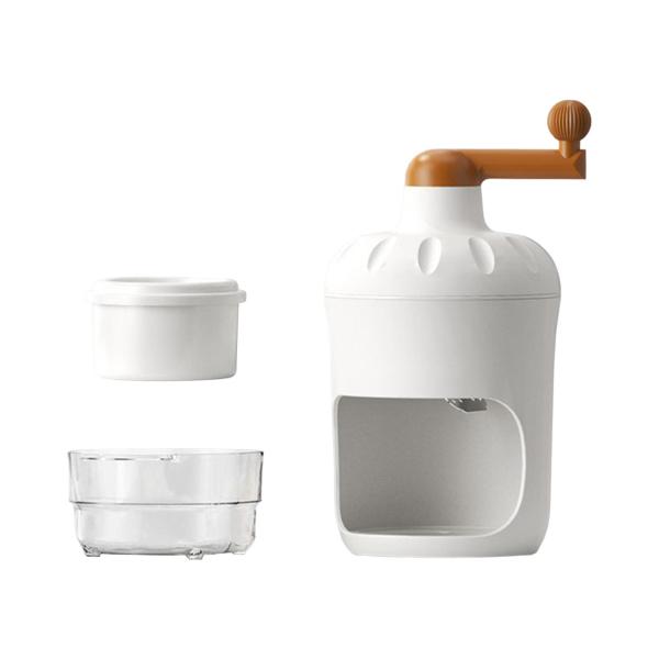 手動 かき氷機 ふわふわ かき氷器 かき氷機 手動式 かき氷 機械 製氷カップ かき氷機 手動 かき氷器 ふわふわ アイスクラッシャー 砕氷機 水洗い可能 1個