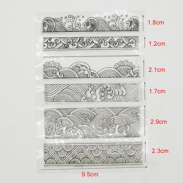 シリコーンスタンプ カード作り 背景スタンプ デコレーション フォトアルバム クラフト用品 手作りアート日記 粘土テクスチャスタンプシート 