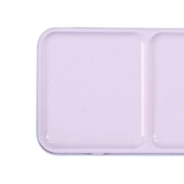 水彩パレット多機能ペイントパレット金属ポータブルペイントパレットピンク