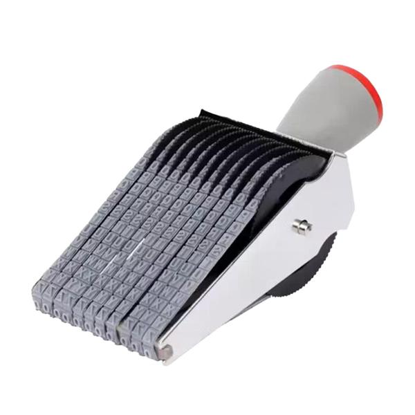 ローリングホイールパーソナライズされたアルファベット日付スタンパー、オフィスプランナードキュメント11桁用