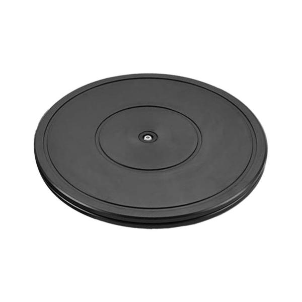 クレイテレビ用回転スイベルプレート360度トレイプラットフォーム30cmx1.8cm