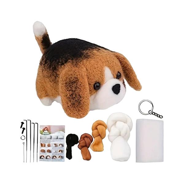 フェルト人形フェルトセットギフトフェルトパッドアートバックパックアクセサリーフェルトキットスタイル E