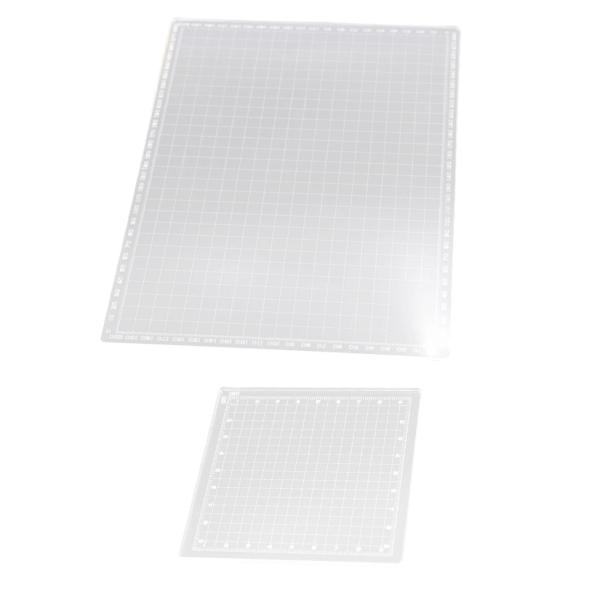 プレスボードアクリルスタンププレートツール DIY 工芸品測定バッキングボード 10 センチメートル x 10 センチメートル x 0.4 センチメー