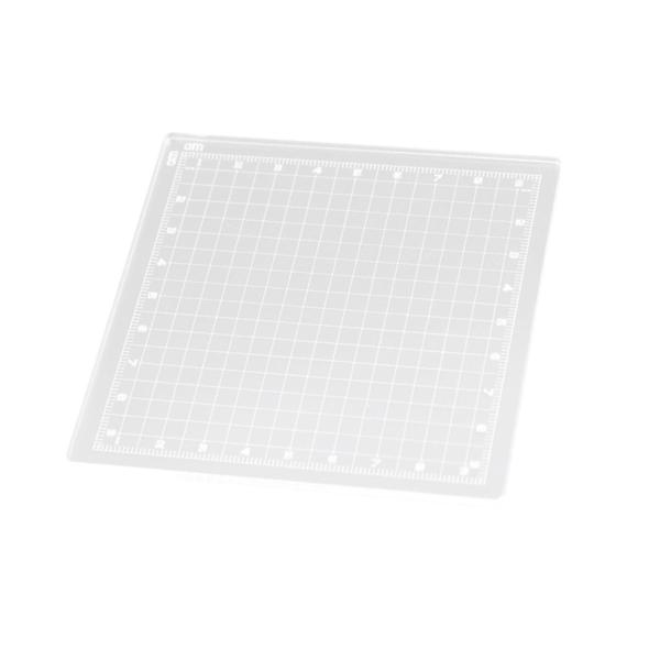 プレスボードアクリルスタンププレートツール DIY 工芸品測定バッキングボード 10 センチメートル x 10 センチメートル x 0.4 センチメー