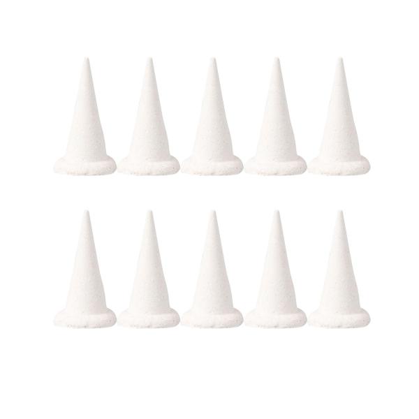 10x セラミック耐火物サポートネイル粘土アクセサリー透明釉薬