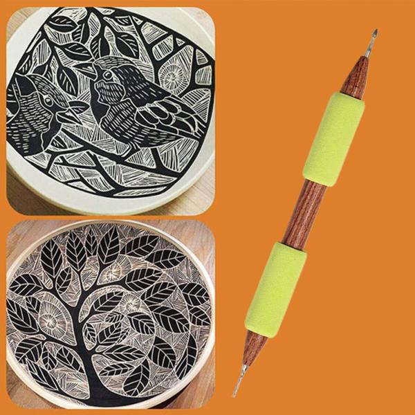 陶器彫刻ツール 彫刻ツール 工芸品 モデリング粘土彫刻ツール スタイルA