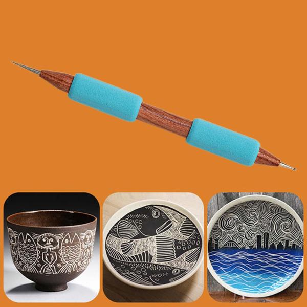 陶器彫刻ツール 彫刻ツール 工芸品 モデリング粘土彫刻ツール スタイルB