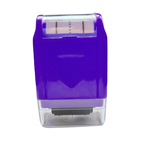 紫  手書き破線練習用ローラースタンプ
