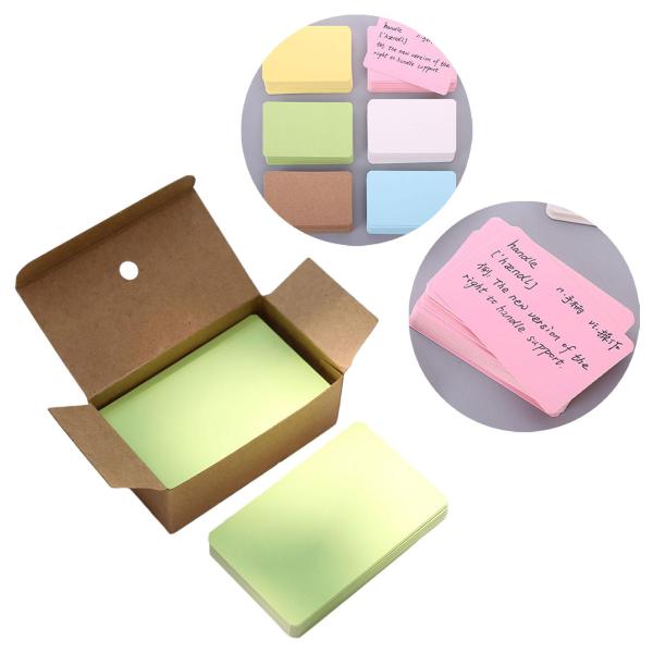 グリーン 名刺 100 枚の小さな空白の名刺カードストック紙