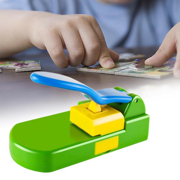 パズルメーカーマシン ジグソーパズル作成マシン 学生向け 子供 教室 グリーン
