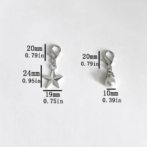 6x シューチャーム、靴アクセサリー バッグデコレーション オーナメント DIY 靴ひもチャーム スニーカー用靴デコレーション キーチェーン 大人用