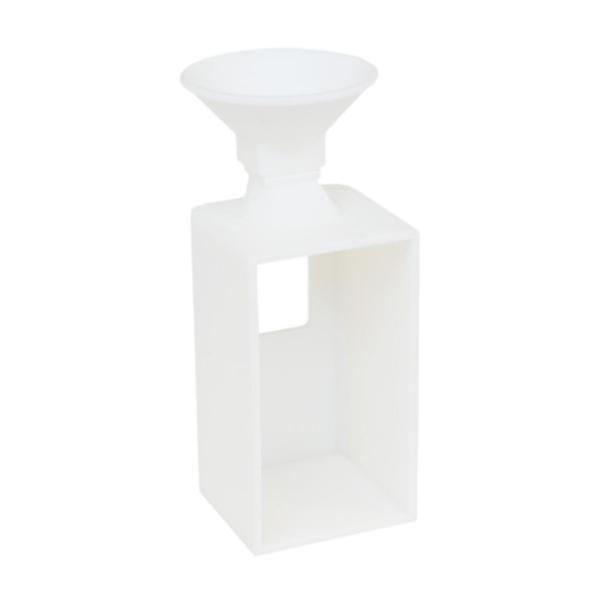 ダイヤモンドアートワークドリルファネル実用的なポータブルクラフト用品DIY再利用可能ホワイト