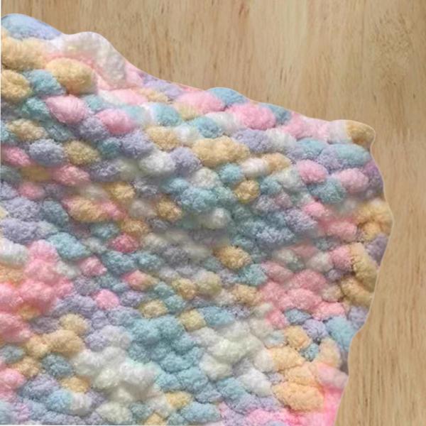 チャンキーウール糸 DIY 織り糸 マクラメクッションクラフト用重量糸 A