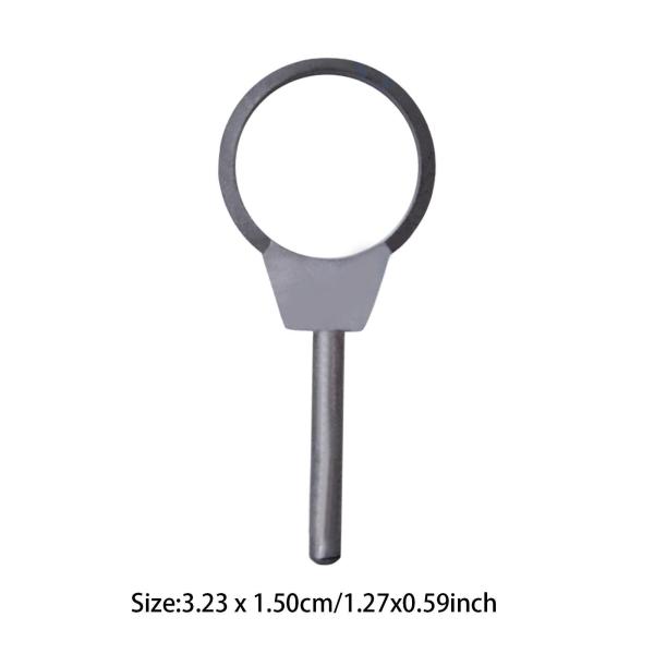 粘土彫刻ツール アートクラフト スチール ポータブル 陶器 ボディスクレーピングツール スタイル C 2個