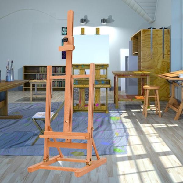 木製絵画イーゼル テーブルトップイーゼル 高さ調節可能 プレゼンテーションスタンド アート描画イーゼル ディスプレイイーゼルスタンド 教室用