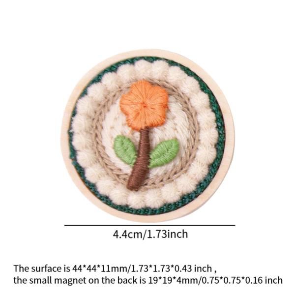 ニードルマインダー クリエイティブ ソーイングピンホルダー かぎ針編み 編み物 刺繍用 A