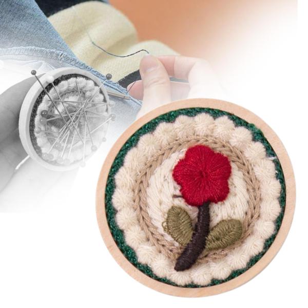 ニードルマインダー クリエイティブ かぎ針編み 編み物 刺繍用 ミシンピンホルダー B