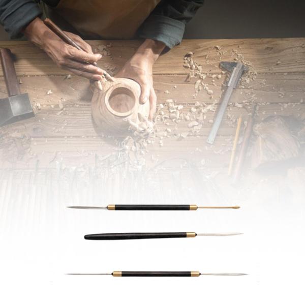粘土彫刻ツール陶器カッターノンスリップ手作り粘土穴パンチャー陶器彫刻ツール陶器彫刻エンボス加工用