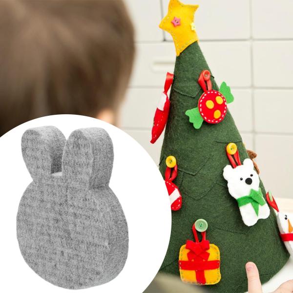 ニードルフェルトパッド羊毛プレスマット縫製プロジェクト用ニードルフェルトマットウサギ