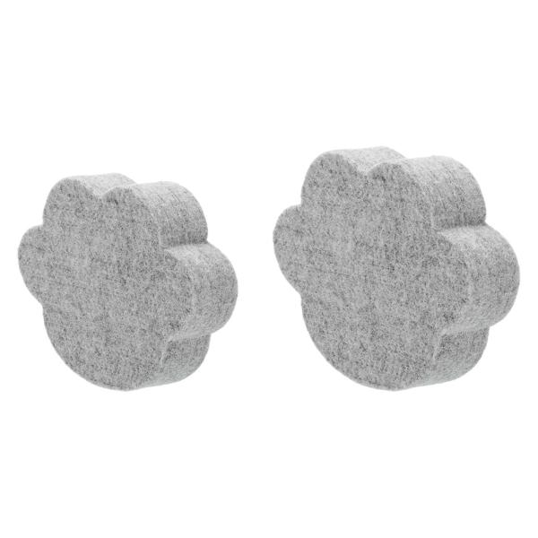 ニードルフェルトパッド足形 DIY 継手精密フェルト用ウェットフェルト 15x12.3x3cm