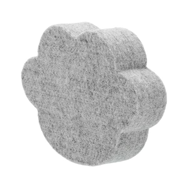 ニードルフェルトパッド足形 DIY 継手精密フェルト用ウェットフェルト 15x12.3x3cm